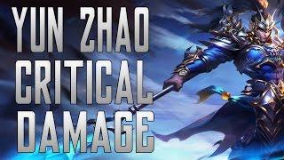 Mobile Legends Yun Zhao CRITICAL DAMAGE | Mobile Legends Yun Zhao Gameplay