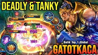 Deadly & Tanky!! Super Tank Gatotkaca MVP 15.2 Points!! - Build Top 1 Global Gatotkaca ~ MLBB