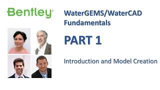 WaterGEMS/WaterCAD Fundamentals Part 1: Introduction and Model Creation