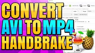 How To Convert Videos from AVI to MP4 for Free Using Handbrake