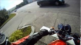 2000 SV650 interstate hitting 120+