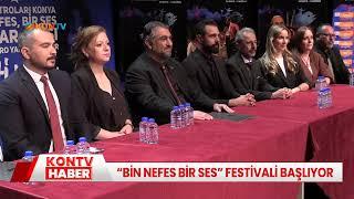 "Bir Nefes Bir Ses" Festivali başlıyor
