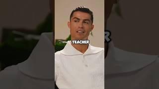 Cristiano Jr.’s Teacher Banned Football Until Ronaldo Stepped In  #shorts #ronaldo