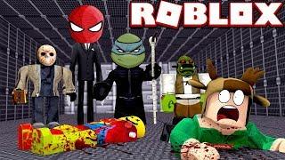 РОБЛОКС – ЗОНА 51 СТРАШИЛКИ! – Спайдер и Ниндзяго в Игре Roblox Area 51