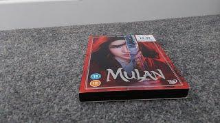 Mulan 2020 (UK) DVD Unboxing