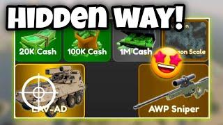 How To Get LAV-AD Super Fast! | War Tycoon