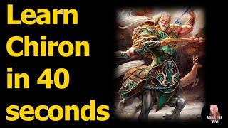 HOW TO PLAY CHIRON IN 40 SECONDS - QUICK SMITE GOD GUIDE