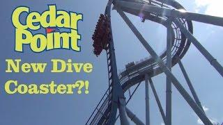 Cedar Point NEW DIVE COASTER UPDATE #1