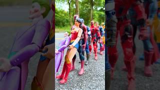 Super Heroes DOMINO EFFECT THE AMAZING #marvel #spiderman