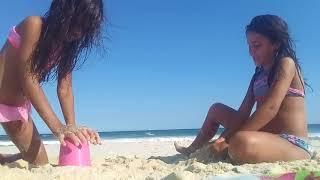 Na praia com minha amiga #parte 1