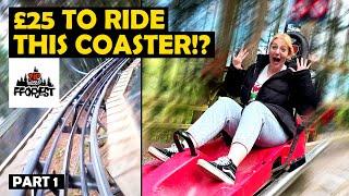 Should you pay £25 to ride this coaster at @ZipworldUK, WALES? | Vlog | POV | Fforest Coaster