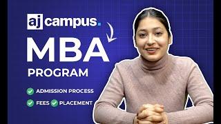 Aj Campus (Pay After Placement MBA): Admission || Fees Structure || Placement