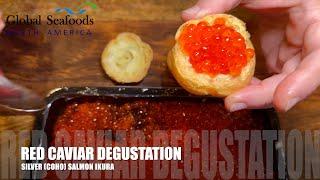 Red Caviar Degustation from Silver/Coho Salmon: End of Year Special - Global Seafoods Fish Market