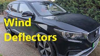 How to install wind deflectors    - MG ZS EV