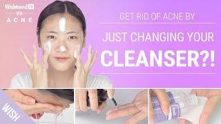 Acne Clearing Cleansing Secret | Best Face Wash for Acne Free Skin | WishtrendTV VS ACNE