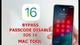 Bypass Passcode & Disable i0S 16.x FRPFILE Ramdisk Mac Tool