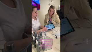 Диагностика кожи на аппарате #консультация #диагностикакожи #домашнийуход #бизнесвбьюти