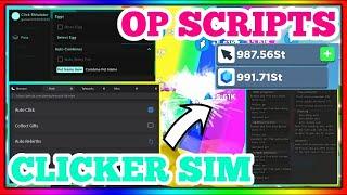 (2022 SCRIPTBLOX) Clicker Simulator Roblox Script Autofarm GUI Exploit!