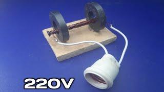 220V Free Energy Generator Using Magnets  New 2020