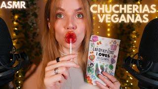 ASMR con Piruletas, Paletas, Chupetines Veganos ¦ Sonidos De Boca De Oreja A Oreja