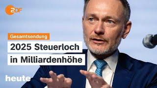 heute 19 Uhr 24.10.24 Enttäuschende Steuerschätzung, Brics-Gipfel endet, Mangel an Organspenden