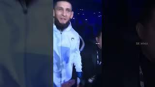 Khamzat Chimaev made everybody run with his walkout