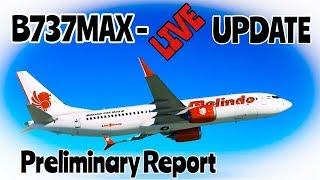 LionAir B737 MAX Interim report released, What does it mean?