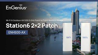 Wi-Fi 6 Outdoor Point to Point Wireless Bridge (ENH500-AX) | EnGenius