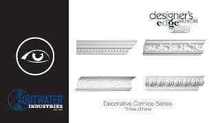 Designer's Edge Millwork: Decorative Cornice Series 3