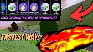 Fastest Way To Get HyperChrome In Roblox Jailbreak!