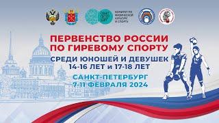 Первенство России по гиревому спорту 2024 (1 день)