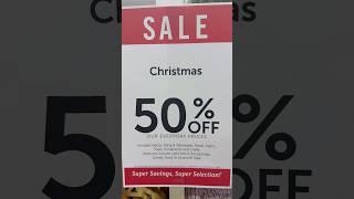 Christmas  SALE ON NOW at HOBBY LOBBY! 50% off this weekend!!!