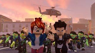 Zombie Apocalypse : Peter rescues his sister escaped zombies #2 | Roblox Animation