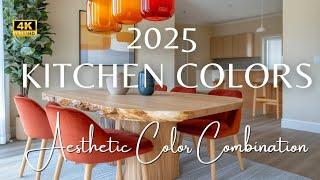 Kitchen Color Trends 2025: Top 7 Stunning Paint Color Combinations & Stylish Interior Design Ideas