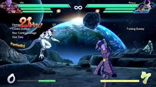 DBFZ Hit No assist Midscreen combo I forgot