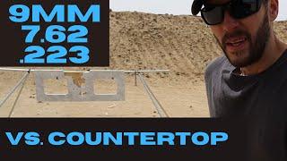 Stone Counter Top Is Bulletproof?!
