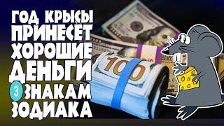 Трем знакам Зодиака 2020 год Крысы принесет хорошие деньги.