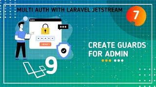 Laravel 9 Multi Auth 7# | Create Guards for Admin