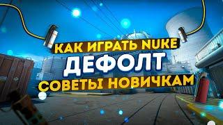 Как играть de_nuke ? Дефолт , ротация , советы новичкам