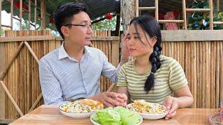single mother (tieu ly) takes care of sick CEO jack with a happy meal