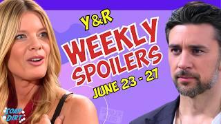 Young and Restless Weekly Spoilers June 23-27: Phyllis Propositions Cane! | Soap Dirt