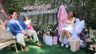 MY BRIDAL SHOWER!! Present Haul & Making Labubu Gifts!!