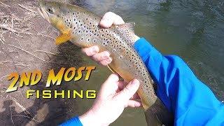 Spinning for Trout on Black Earth Creek 4-16-2019