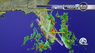 4 p.m. Thursday weather forecast for South Florida