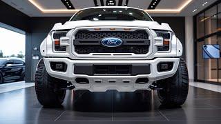 The White Ghost in Action – Unleashing the 2025 Ford F-150 Raptor