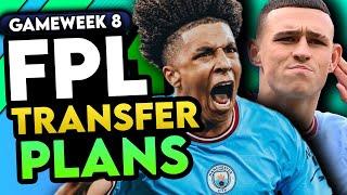 MY FPL GW8 TRANSFER PLANS | GAMEWEEK 8 | Fantasy Premier League 2024/25