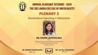 Biochemical Signaling in Metastasis - Dr. Hasini Jayatilaka