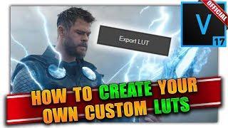 VEGAS Pro 17: How To Make Your Own LUTS! ‍ VEGAS Tutorial #67