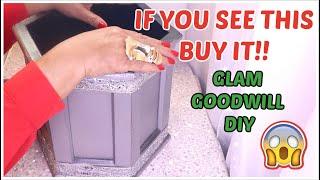 WHY YOU SHOULD NEVER PASS THESE BY AT GOODWILL | DIY Glam Decor!