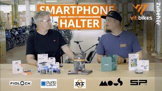 Der große Smartphone Halter Überblick  SPConnect, Mous, SKS, Quadlock und Fidlock